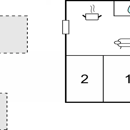 شقة Two-bedroom In *